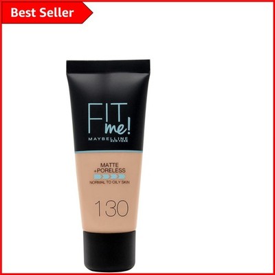 Achieve Flawless Skin with Fit Me Matte & Poreless Foundation 130 Buff Beige