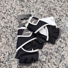 Nike Premium Heavyweight Gloves Women  s Small Gym Training Black Gray 89052 New