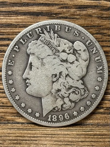 1896-S Morgan Silver Dollar Better Date Vg Condition