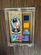 (2) card Nolan Ryan lot-2005 Diamond Kings- Auto Autograph Jersey- Astros- 5/10