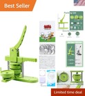 Personalized Button Making Machine: 75mm Press Kit with Easy Setup & Accessories