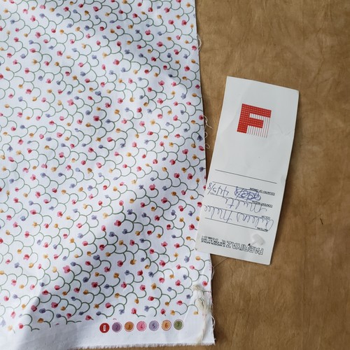 Vintage Fabriyaz Mario Buatta Fabric Three Remnants Ecxcellent Condition - Picture 7 of 12