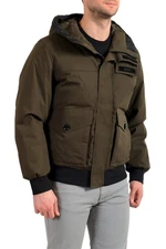Hugo Boss Men's "Disero" Green Hooded Insulated Mountain Jacket US S IT 48