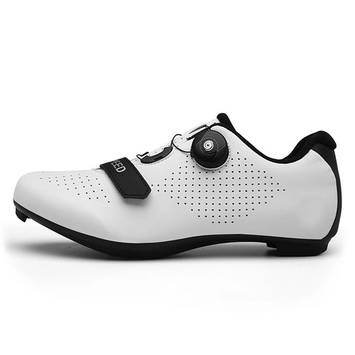 Road Bike / Mountain Cycling Shoes Men Cleat Shoe Flat Pedal Bike Light Footwear - Picture 16 of 22