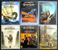 Advanced Dungeons & Dragons AD&D TSR Dragonla...