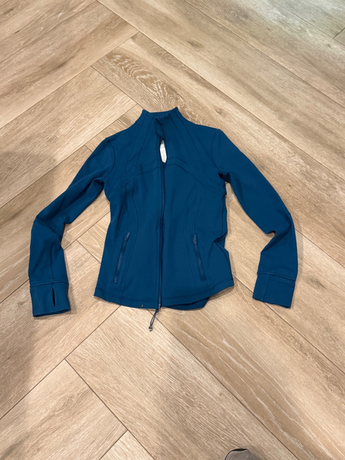 Lululemon Define Jacket - Deep Teal - Women size 6 - Gem