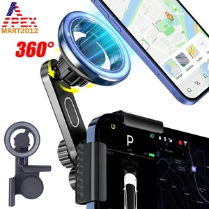 Support de téléphone magnétique d'affichage de voiture réglable pour modèle Tesla 3 Y X