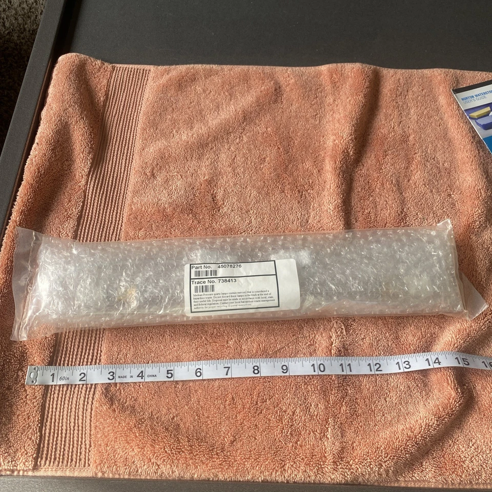 TCS Technologies Lámpara UV Cuarzo Presión Media 45078276 para Vutek Nueva Precintada. Foto 2 de 4