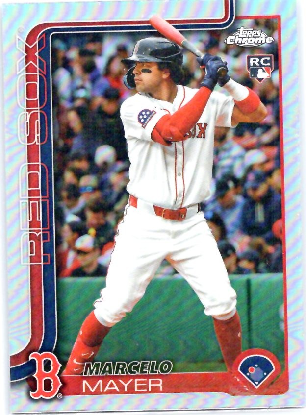 2025 Topps Chrome Update #USC9 Marcelo Mayer Prism Refractors