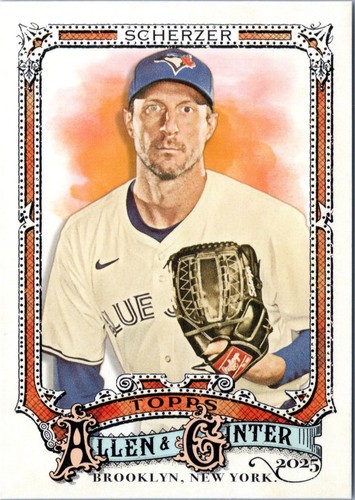 2025 Topps Allen & Ginter #140 Max Scherzer | Baseball Card