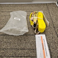 Grainger 2VKP8D 2"x 15' Ratchet Strap Tie Down Double J Hook Heavy Duty