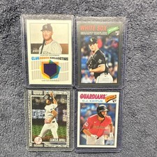 2025 Topps Clubhouse Collection Rookie Card Lot (4) Goodman Taylor Doval Kayfus