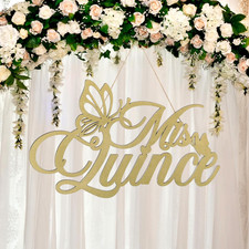 Mis Quince Sign Quincea era Decorations 15Th Birthday Quincea era Party Backdrop