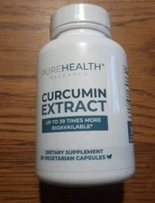 Organic Turmeric Supplement Curcumin Extract by PureHealth Research