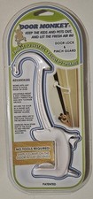 Door Monkey Door Lock  Pinch Guard Easy To Install  Operate