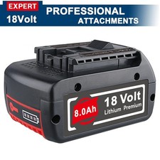 18V 8.0Ah Lithium-Ion Battery Professional GBA BAT609 BAT620 BAT610 For Bosch