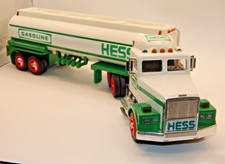 Hess 1990 Toy Tanker Truck w/ Box Lights & Sound WORKS – READ – Part Broken