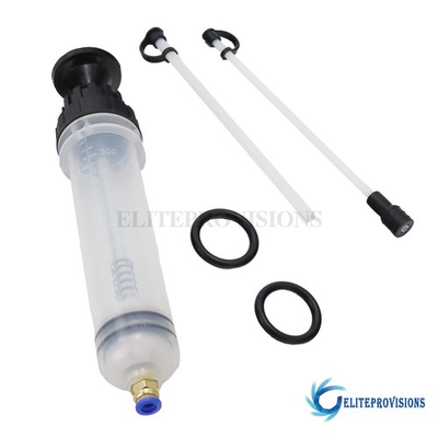 #ad Syringe Fluid Extraction Filling Transfer Liquid Pump Oil Extractor Automotive $8.96