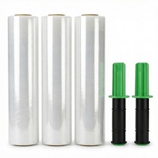 Stretch Film Wrap for Moving, 3 Pack 15 Inch x 1000ft 70 Gauge, Plastic Wrap ...