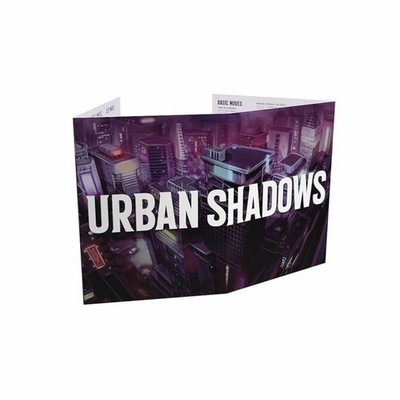 Urban Shadows RPG 2E: GM Screen & Campaign Notepad New