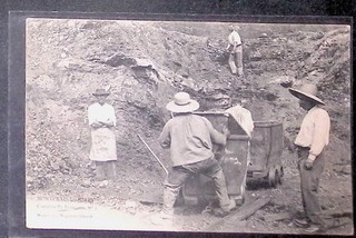 CPA MONTCEAU les MINES Extraction du charbon à la carrière St François