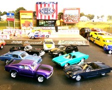 Ford Mustang Thunderbird Lot Of 7 Boss 302 Elvira Racecars Muscle Cars Custom