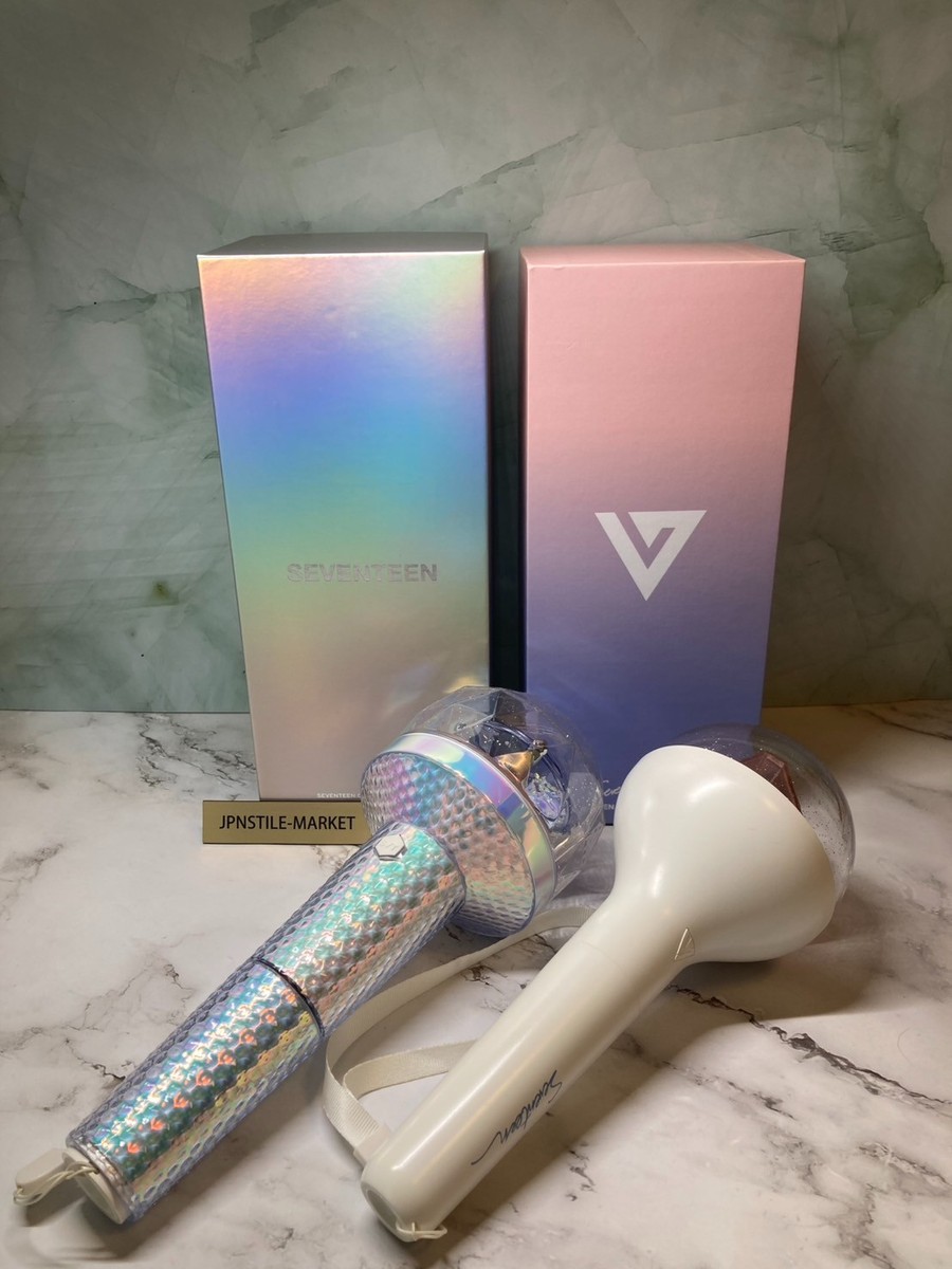 seventeen ペンライト　ver1 ver2 SEVENTEEN Official Light Stick Ver.1 & Ver.2 Carat Bong
