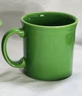 Fiestaware Fiesta JAVA MUG D Handle Shamrock Green  12 OZ  Retired
