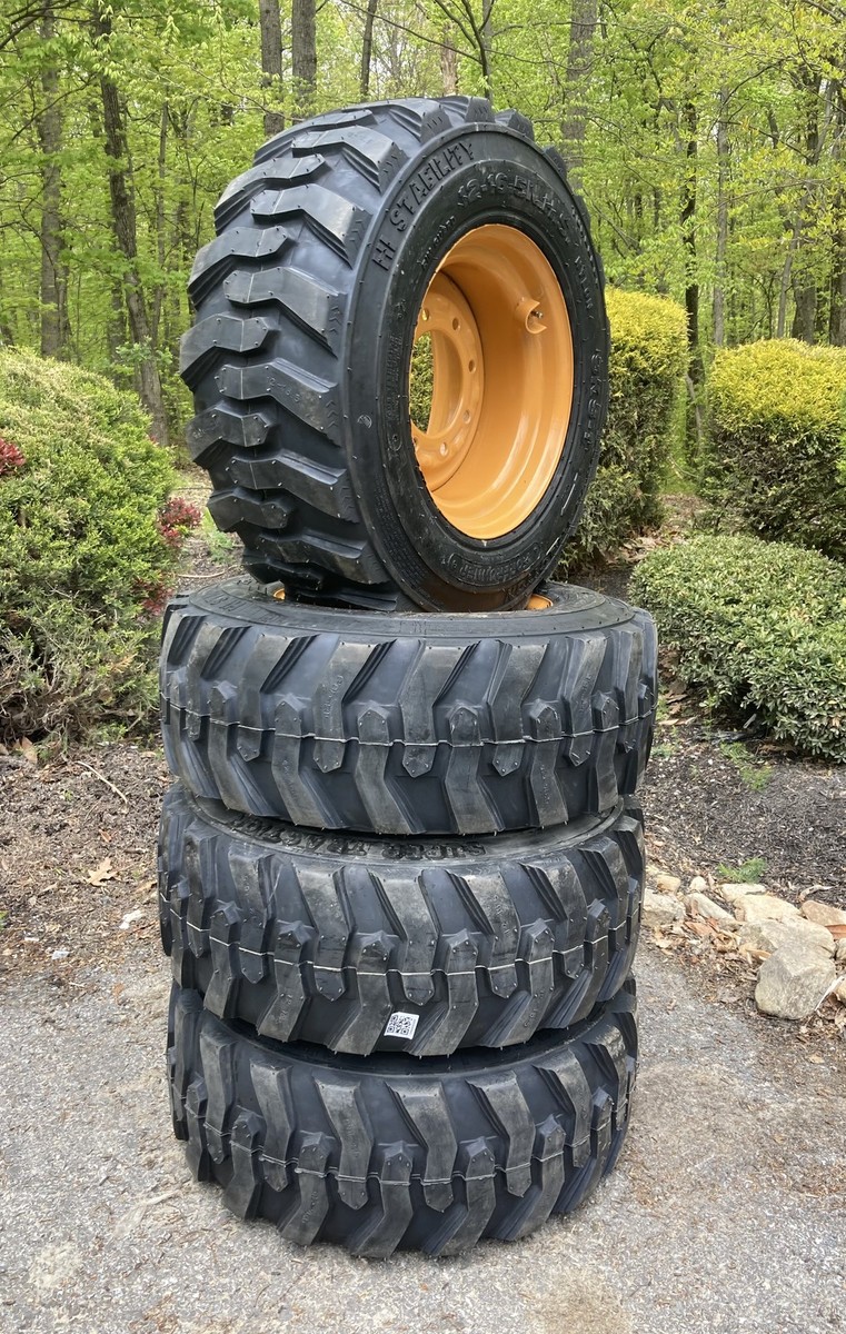 1 or 4-12-16.5 SKS-1 Skid Steer Tires/Rims/Wheels for Case XT