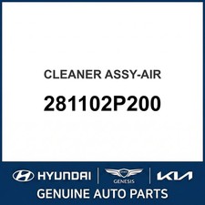2009-2012 Hyundai Santa Fe Air Cleaner Assembly Oem New 281102p200 2009-2012 Hyundai Santa Fe Air Cleaner Assembly Oem New 281102p200