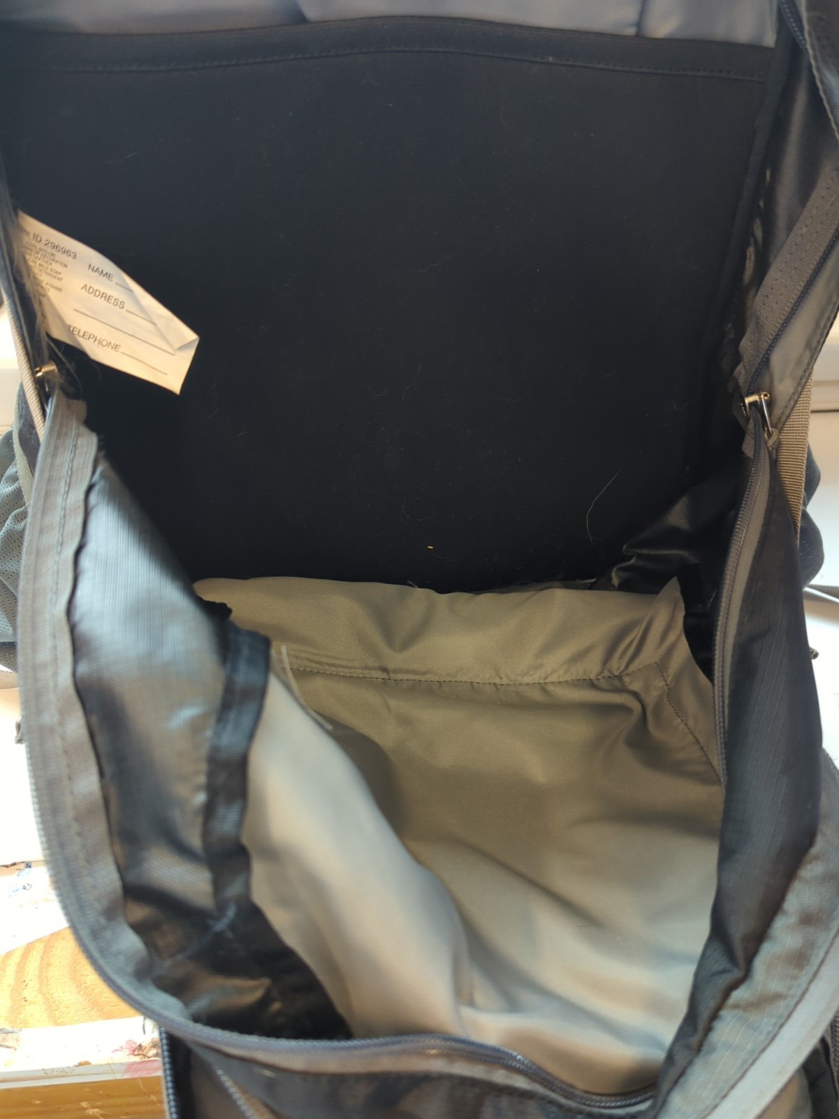 LL Bean Quad Backpack-Blue Gray - image 9