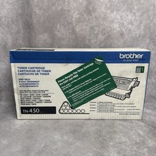 Brother TN-450 High Yield Black Toner Cartridge Genuine OEM - Sealed New