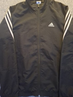 Adidas Trainings Jacke Windbreaker Sport Jacket Track Top Schwarz Gr. L 
