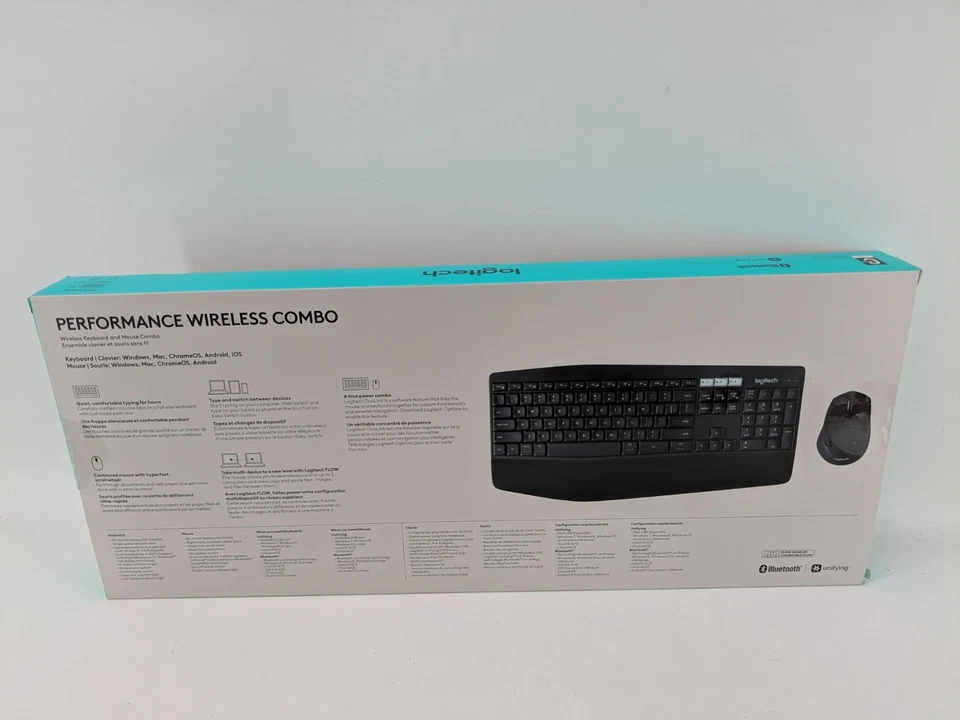 Logitech MK850 Performance Wireless Keyboard and Mouse Combo - Image 3 of 4