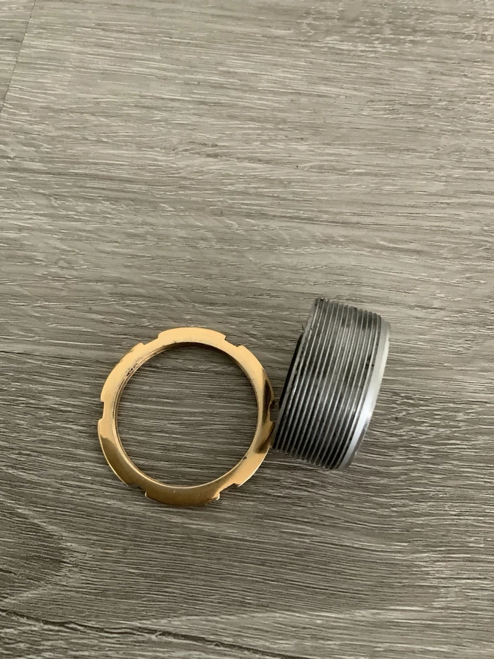 EDCO COMPETION BOTTOM BRACKET CUP AND LOCK RING ITALIAN THREADED - Image 3 of 3