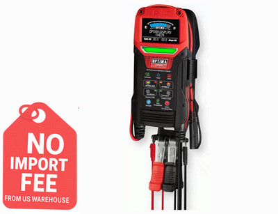 OPTİMA Digital 400+ 12 Volt Battery Charger Maintainer AGM Lithium Auto Marine