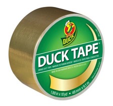 Color Duck Tape Brand Duct Tape - Gold, 1.88 in. x 10 yd.