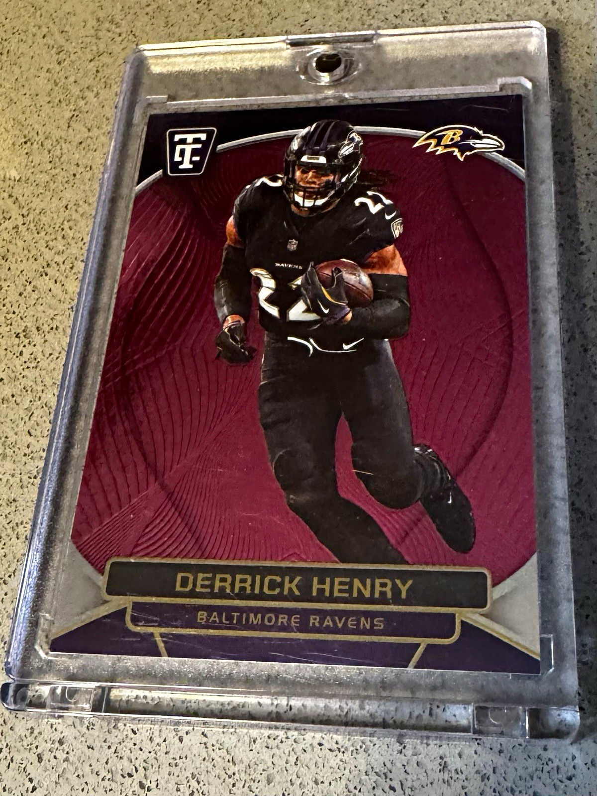 Panini 2024 Totally Certified Derrick Henry #8 Ravens Serial Numbered 07/44