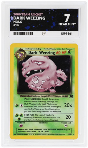 Dark Weezing (Unlimited) graded ACE 7 for sale on eBay