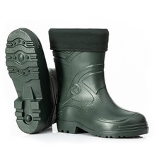 Leichte gefütterte Gummistiefel Herren EVA Gr 40-49 Thermo Winter Arbeit Stiefel