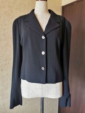 USED :::CHANEL:::BLACK FORMAL:::JACKET:::40:::00C GOOD