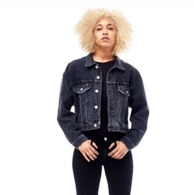 hudson jeans denim jacket womens