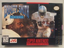 Emmitt Smith Football Super Nintendo SNES Authentic BOX ONLY