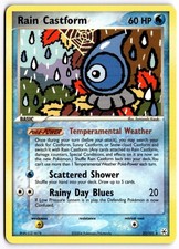Pokemon TCG Rain Castform 23/101 Hidden Legends Rare NM on eBay