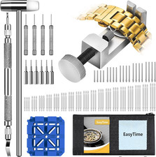 Easytime Watch Link Removal Tool Kit Watch Repair Kit with Band Tool, Adjustment