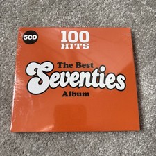 The Best Seventies Album 100 Hits 5 Disk CD Set Sealed Brand New 2017 Sony Music