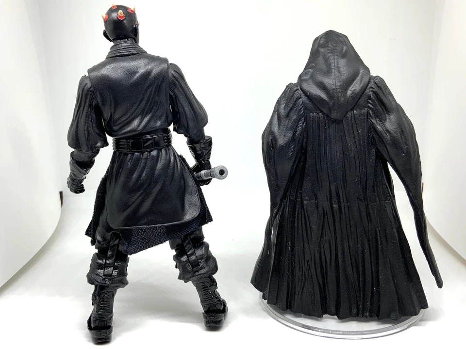 Star Wars Black Series Archive Darth Maul 6” Action Figure, USED, READ DESC - Image 3 of 4