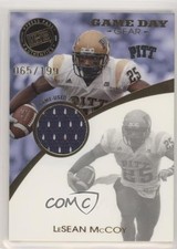 2009 Press Pass Signature Edition Game Day Gear Gold 65/199 LeSean McCoy rw8