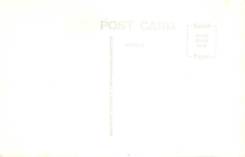 RPPC Kreuzigungsschrein von St. Joseph Yarnell, Arizona um 1950 Vintage Postkarte - Bild 2 von 2