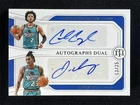2022-23 Panini National Treasures Cade Cunningham/Jaden Ivey Dual Auto RC /25